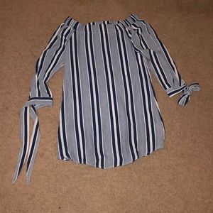 Off the shoulder dress